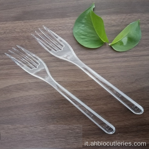 Forks di plastica usa e getta del marchio OEM posate in polistirene